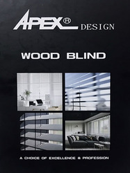 APEX Wood Blind 木百葉窗 百葉窗